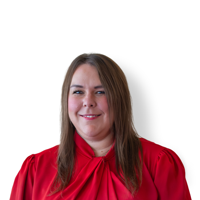 Portrait photo of Kerry Raynor. A trainee solicitor in Barnsley.