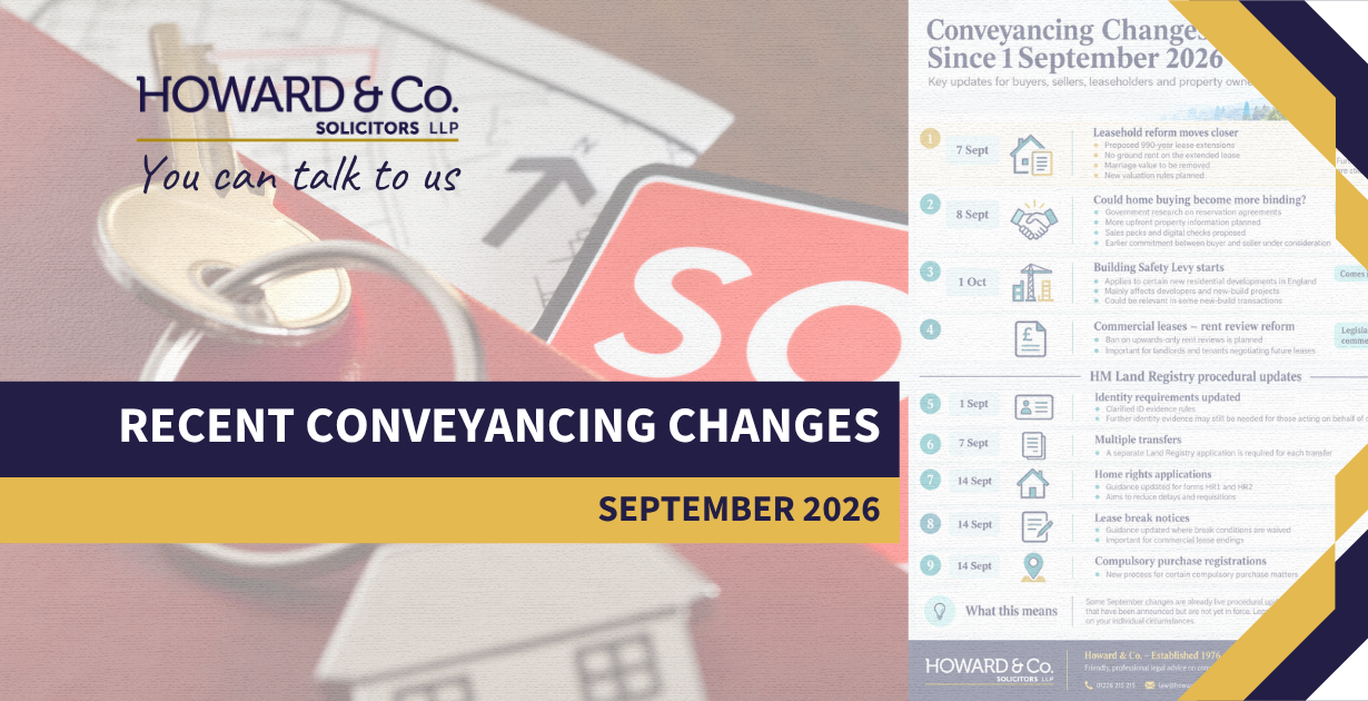 Featured image for changes to conveyancing laws september 2026 in the uk.
