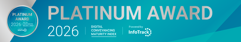 InfoTrack Digital Conveyancing Maturity Index 2026 Platinum recognition